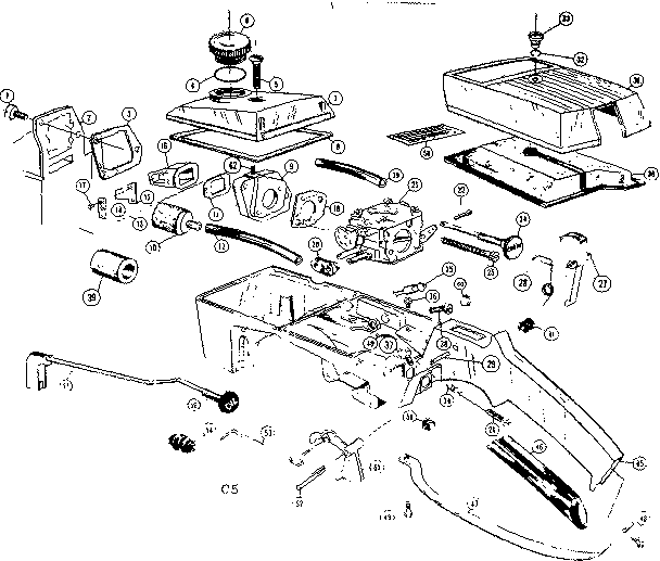 Craftsman 358353610 fuel line diagram