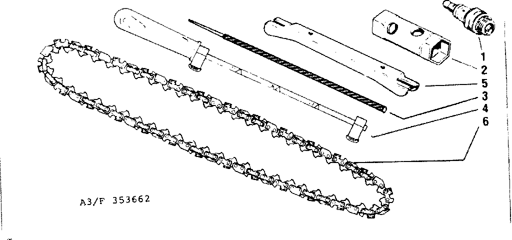 Craftsman 358353672 accessories diagram