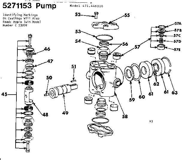 Hypro C5320R pump diagram