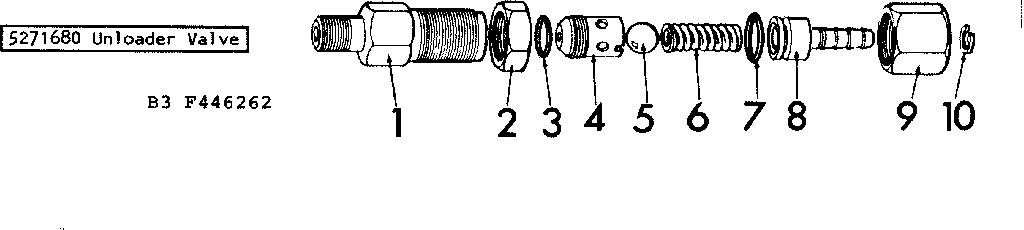 Craftsman 471446262 unloader valve diagram