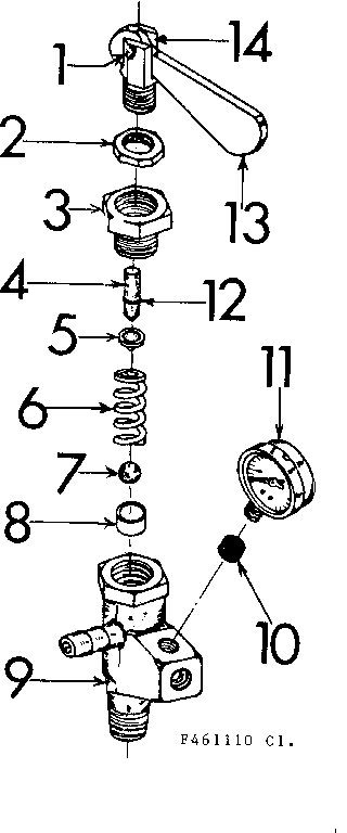 Craftsman 471461230 valve diagram