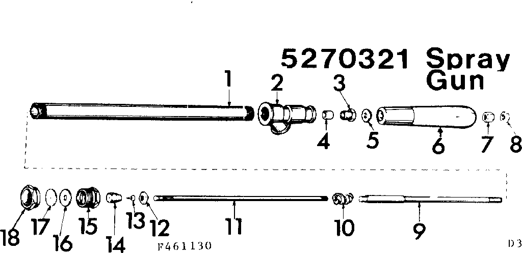 Fimco ES-112 spray gun diagram