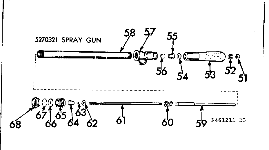 Fimco ES-121 spray gun diagram