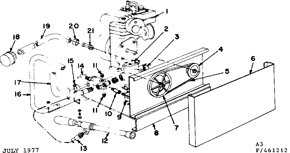 Craftsman 471461212 engine diagram