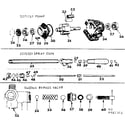 Fimco ES-131 pump/spray gun/bypass valve diagram