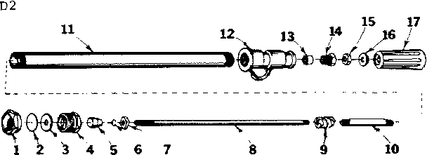 Fimco ES-134 spray gun diagram