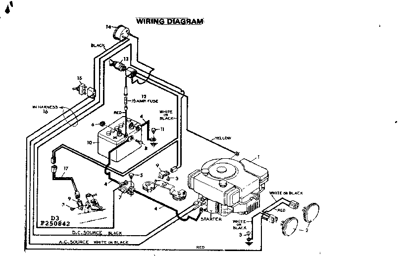 Craftsman 502250842 wiring diagram diagram