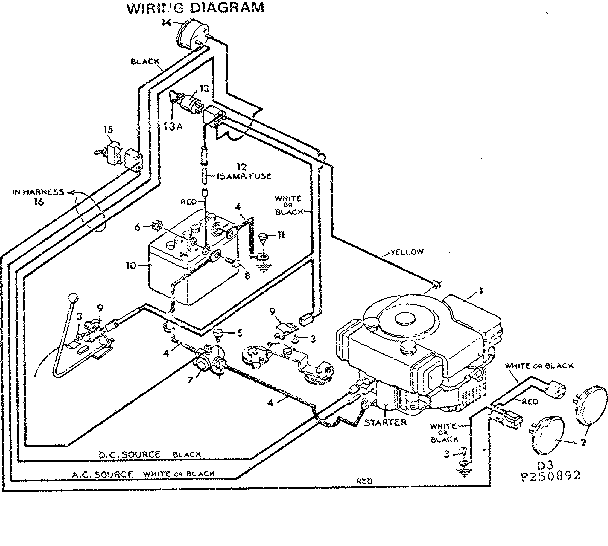 Craftsman 502250892 wiring diagram diagram