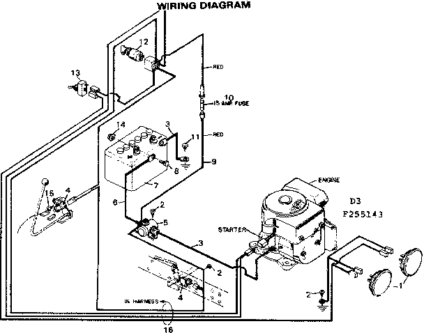 Craftsman 502255143 wiring diagram diagram