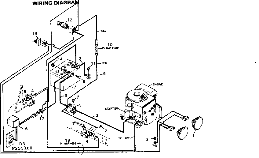 Craftsman 502255160 wiring diagram diagram