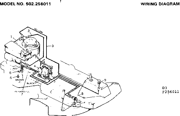 Craftsman 502256011 wiring diagram diagram