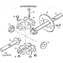 Craftsman 502256020 differential diagram