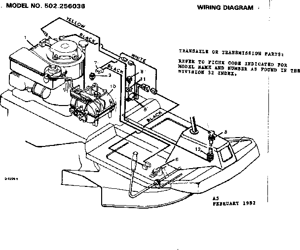 Craftsman 502256036 wiring diagram diagram