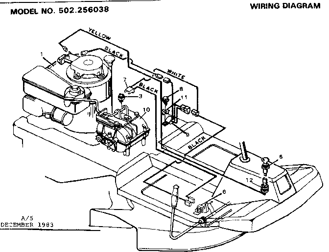 Craftsman 502256038 wiring diagram diagram