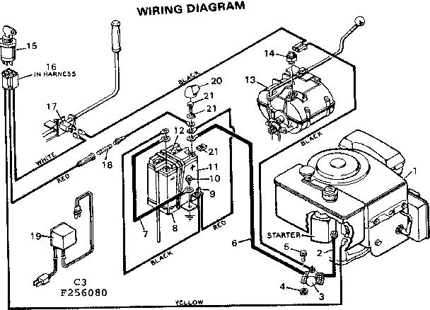 Craftsman 502256080 wiring diagram diagram