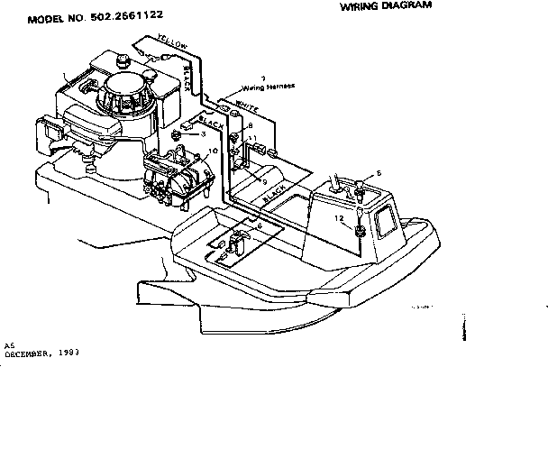Craftsman 5022561122 wiring diagram diagram