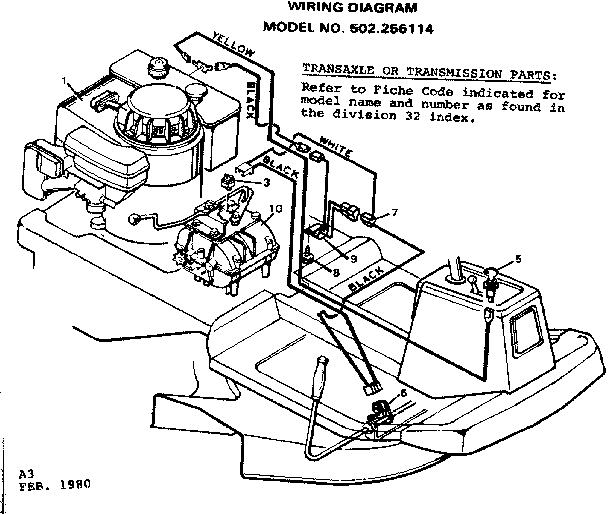 Craftsman 502256114 wiring diagram diagram