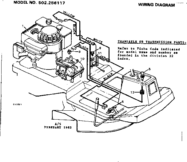 Craftsman 502256117 wiring diagram diagram