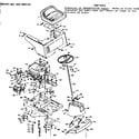 Craftsman 502256122 top half diagram