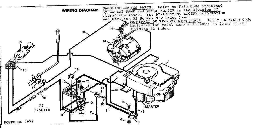 Craftsman 502256140 wiring diagram diagram
