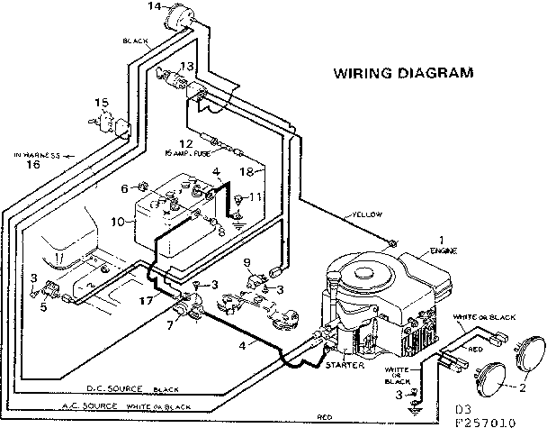 Craftsman 502257010 wiring diagram diagram