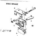 Craftsman 502257010 disc brake diagram