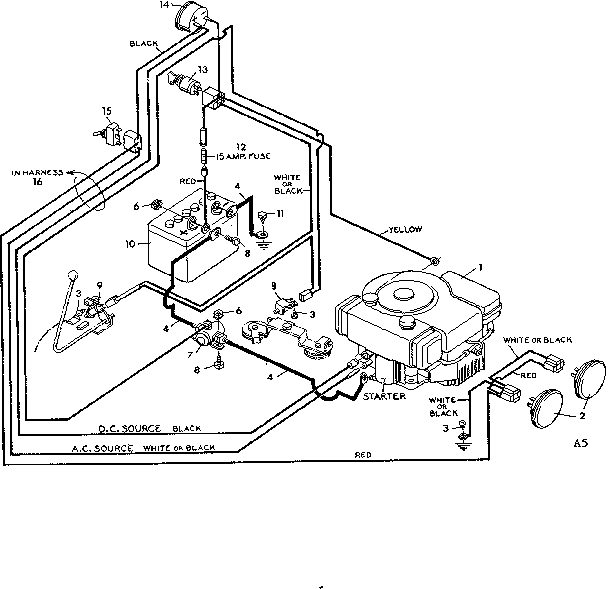Craftsman 50225810 8 lawn tractor diagram