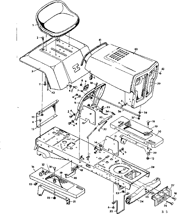 Craftsman 50225810 8 lawn tractor diagram