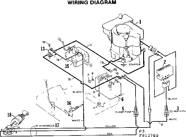 Craftsman 502813780 wiring diagram diagram