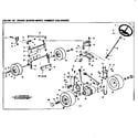 Craftsman 536658080 steering and front axle diagram