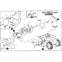 Craftsman 536905903 chute and impeller assembly diagram
