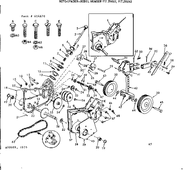 Craftsman 917294581 replacement parts diagram