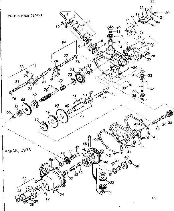 Craftsman 91725710 transaxle diagram
