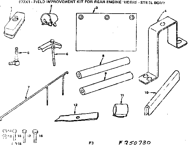 Craftsman 917250730 feul tank diagram