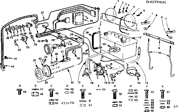 Craftsman 91725170 6 garden tractor/electrical diagram