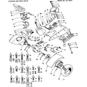 Craftsman 91725181 6 twin garden tractor/steering and final drive diagram