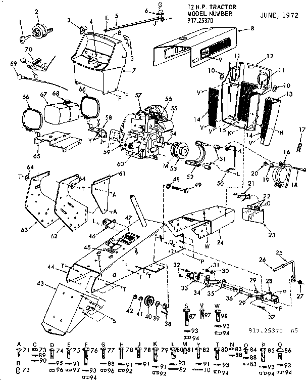 Craftsman 91725370 engine diagram