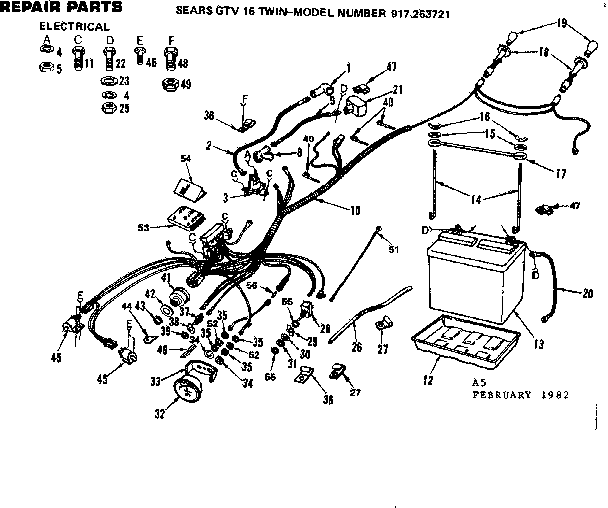 Craftsman 917253721 electrical diagram