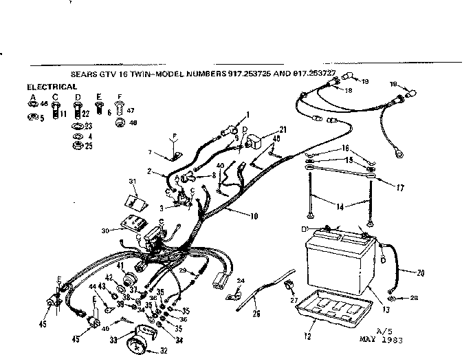 Craftsman 917253727 electric diagram