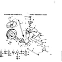 Craftsman 917255260 steering and front axle diagram