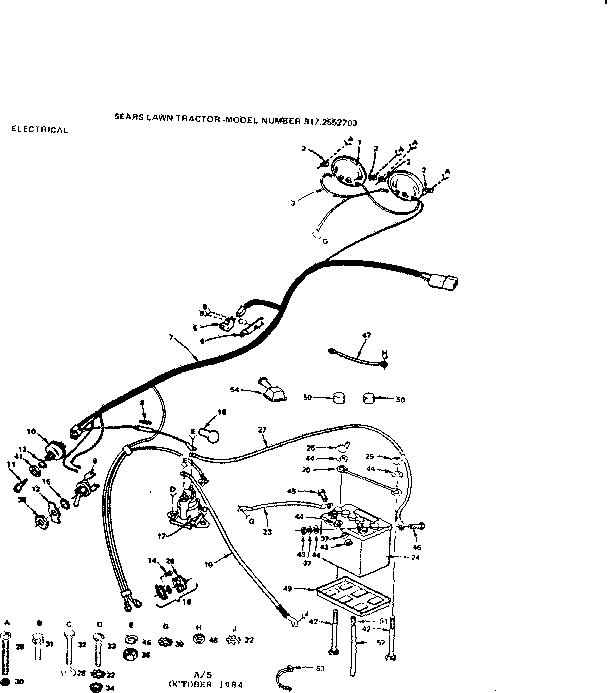 Craftsman 9172552703 electrical diagram