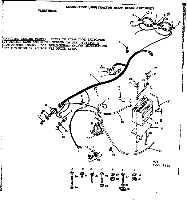 Craftsman 917255271 electrical diagram