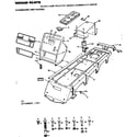 Craftsman S255278 dashboard and chassis diagram