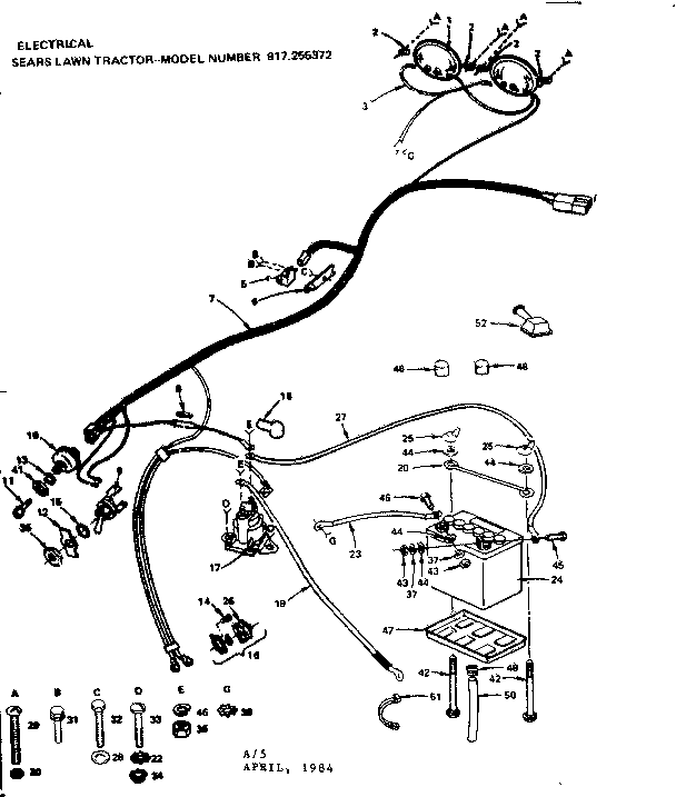 Craftsman 917255372 electrical diagram