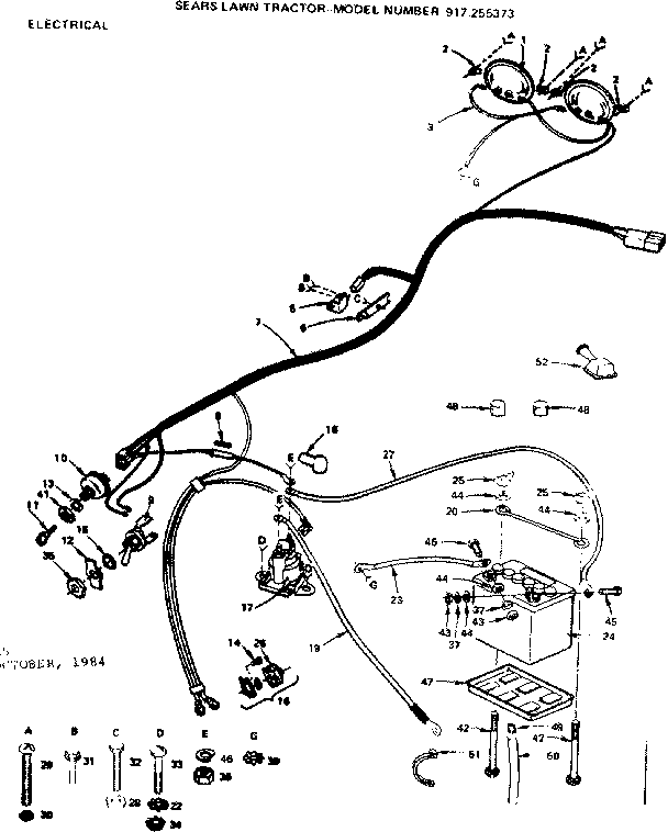 Craftsman 917255373 electrical diagram