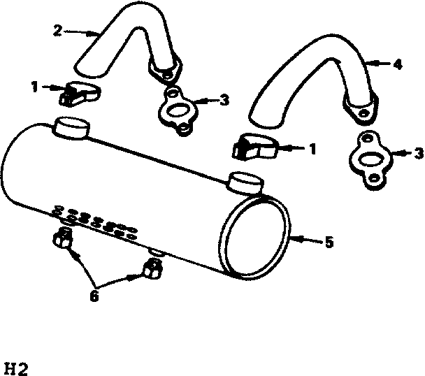 Craftsman 917257082 spark arrester muffler diagram