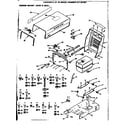 Craftsman 917257091 engine mount, hood & grill diagram
