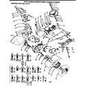Craftsman 917257120 steering, and final drive diagram
