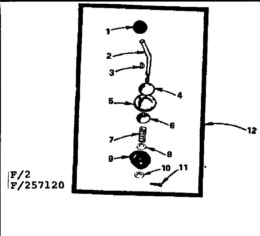 Craftsman 917257120 gear shift assembly diagram