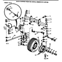 Craftsman 917257120 front axle diagram